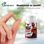 Za boljšo spolno moč - Bullet Proof - 30 kapsul - LAŽJE - slika 3