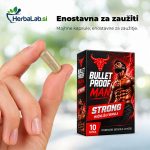 Za boljšo spolno moč - Bullet Proof - 10 kapsul - MOČNEJŠE - slika 3
